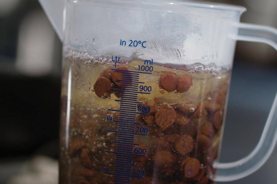 Callebaut Chocolate Glaçage au chocolat avec des Callets™