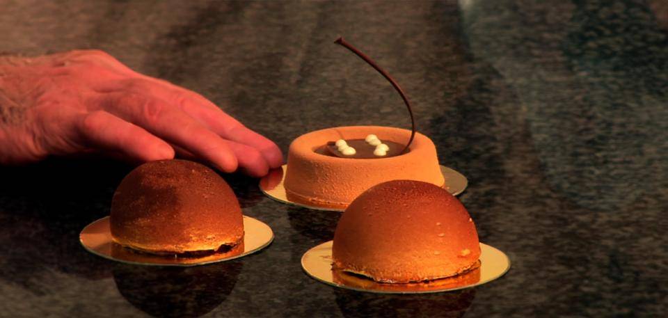 Callebaut : The sprayed-on layer not velvety