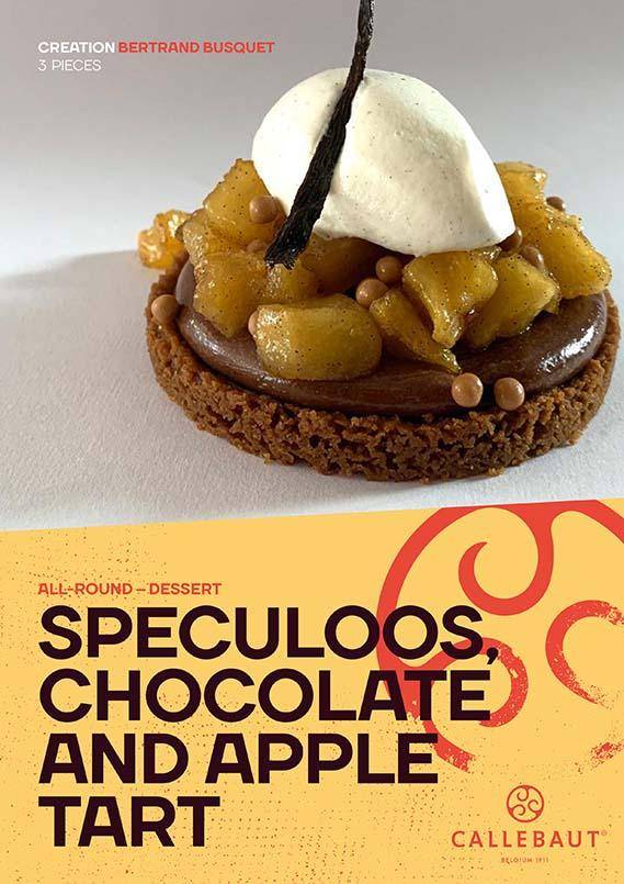 RECETA PARA UNA TARTA DE MANZANA Y CHOCOLATE