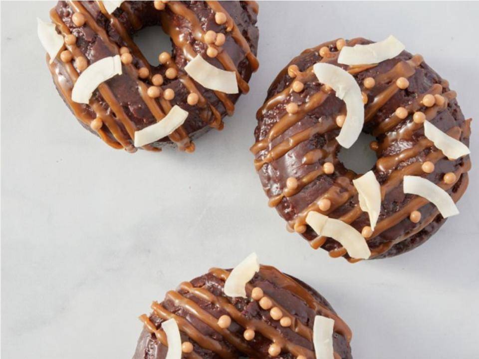 Chocolate Cake Donuts by Chef Paul Yochum