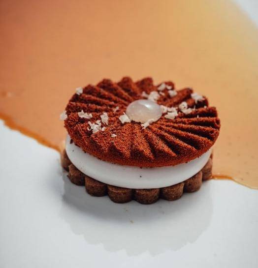 Lemon marshmallow bites