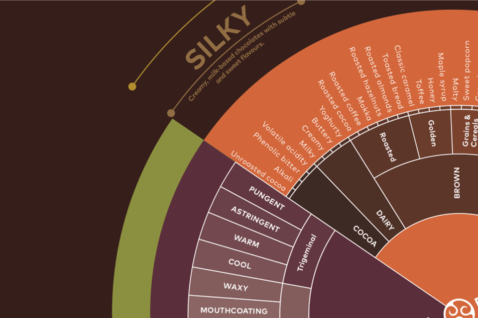 chocolate taste wheel - portfolio strategy