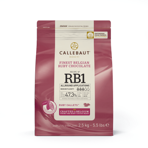 Ruby RB1 Callebaut - Callets™ 2.5kg 