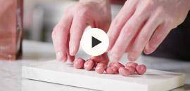 Callebaut Ruby RB1 chocolate grageas