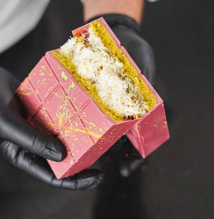 Angel hair chocolate