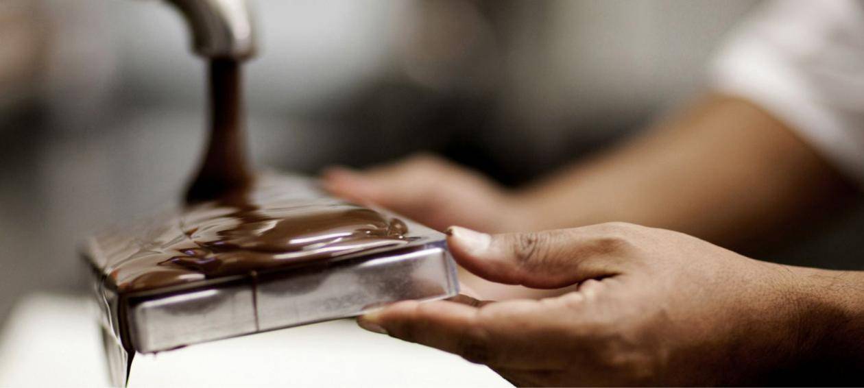 chocolate filling mould