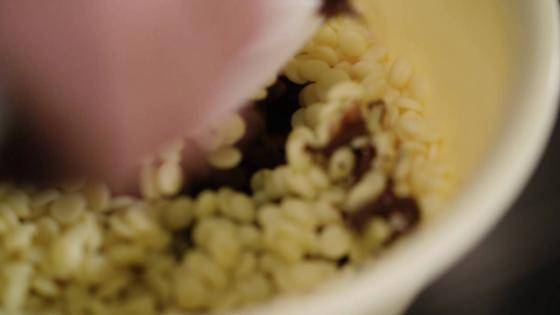 Spray gun - chocolate velvet effect